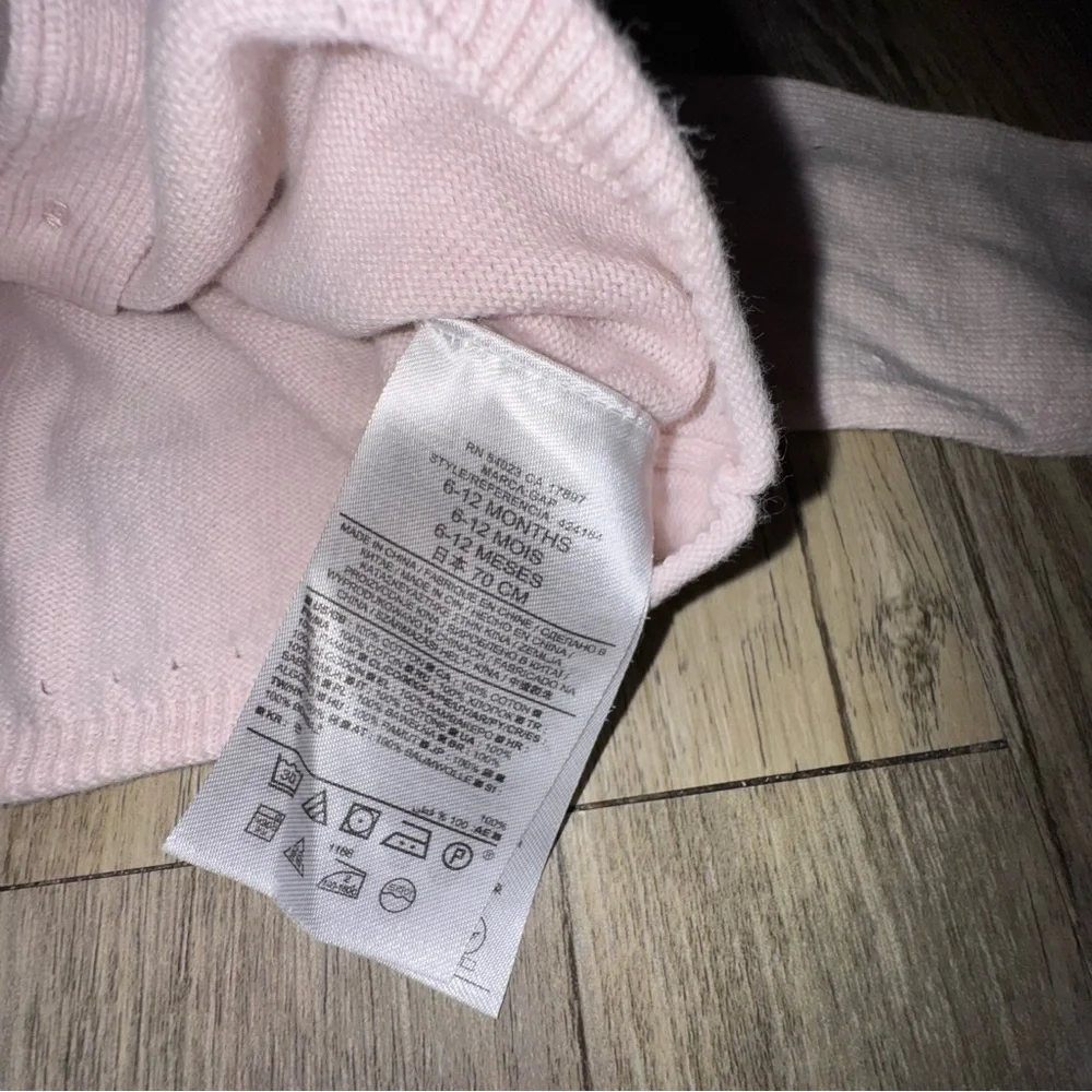 (🆓)*FREE ADD TO BUNDLE* GAP Soft Pink Kids Sweater